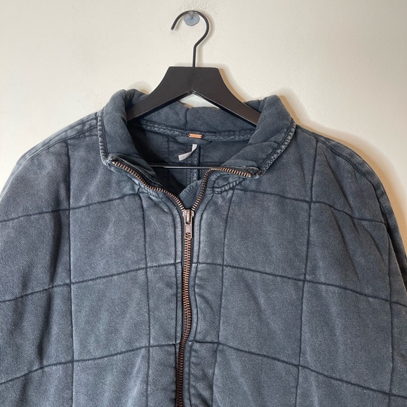 Free people dolman quilted jacket size small womens oversized - Picture 3 of 8